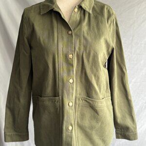 Sézane Will Forever Jacket | Women's | Color: Khaki / Olive Green | Size: Medium